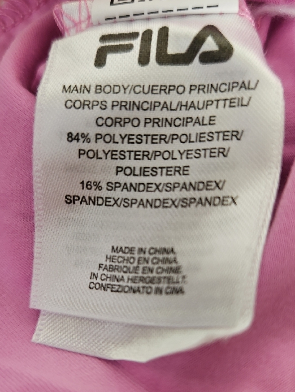 Fila Elite Pleated Tennis Dress Pink/Blue/White Size XL - Picture 5 of 6
